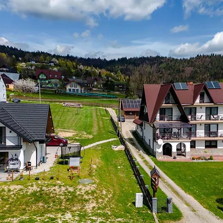 U Chmielakow-huba Z Widokiem Na Jezioro Czorsztynskie Tatry Balia Huba