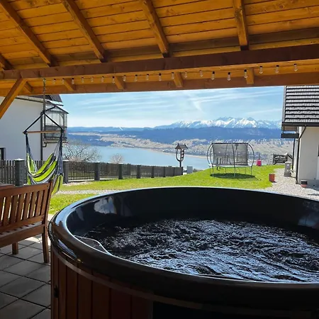 Semesterbostad U Chmielakow-huba Z Widokiem Na Jezioro Czorsztynskie Tatry Balia Huba